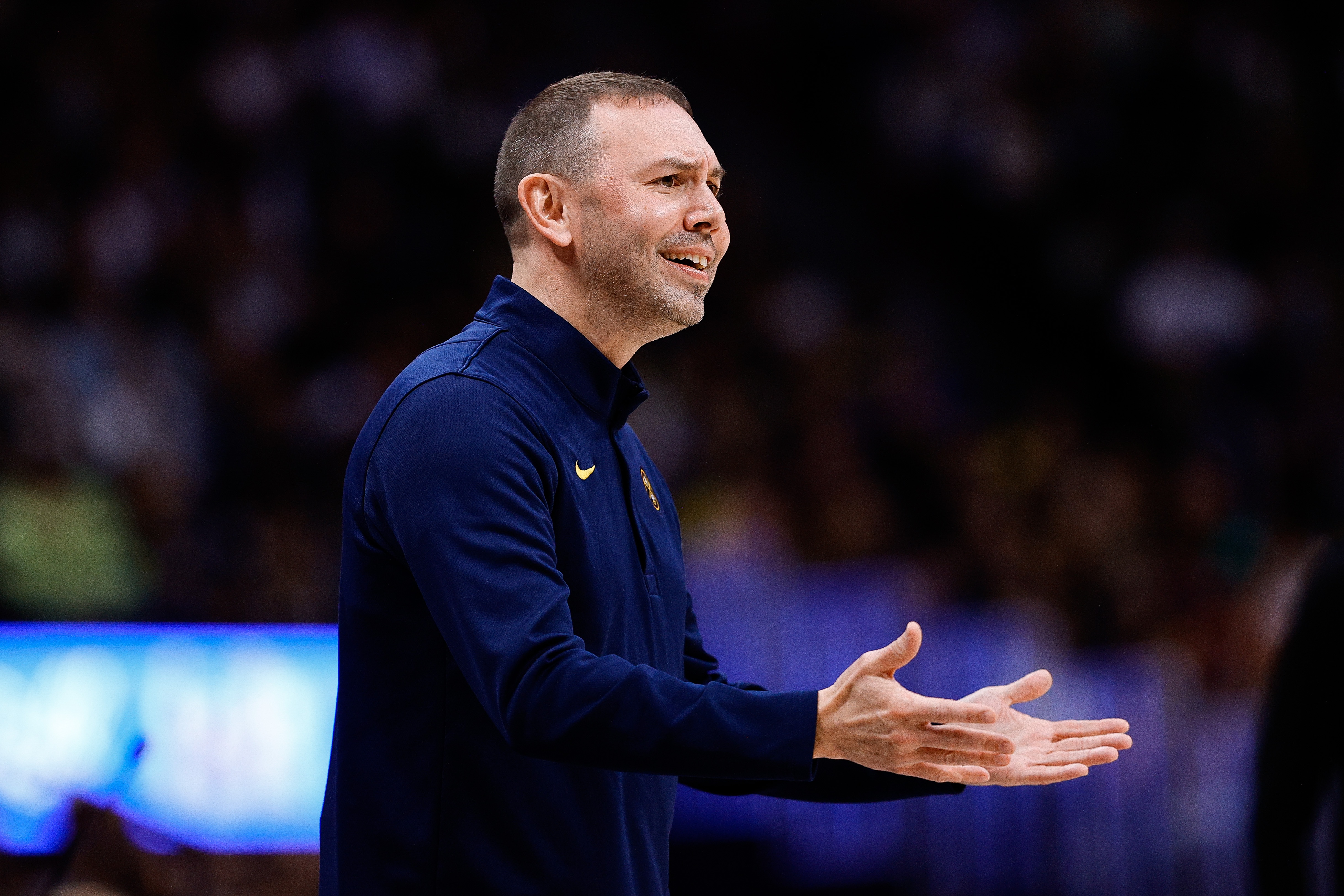 NBA直播-小阿德尔曼带掘金54胜  与父亲成历史首对常规赛50+胜的父子主帅